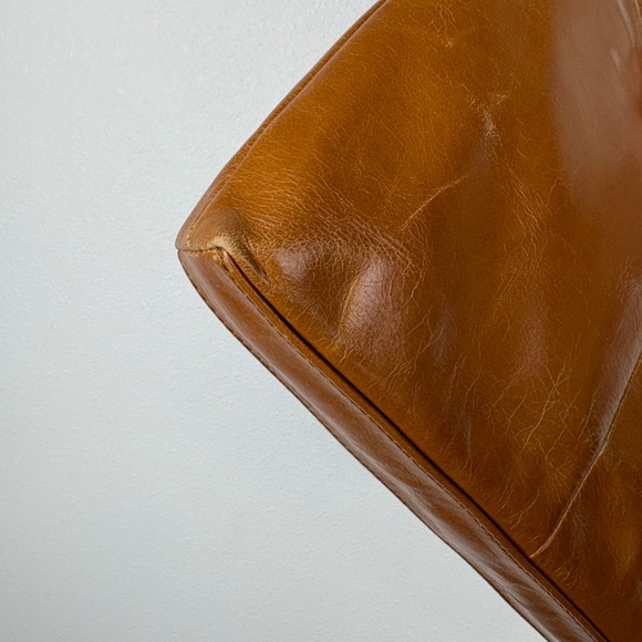 HOBO Cambel Crossbody in Polished Natural Leather - Picture 8 of 10